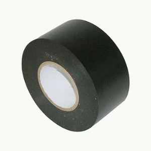 Téip Dhubh Féinghreamaitheach Comhpháipéar Dubh a úsáidtear chun bileoga polythene a thomhas 50mmx33m